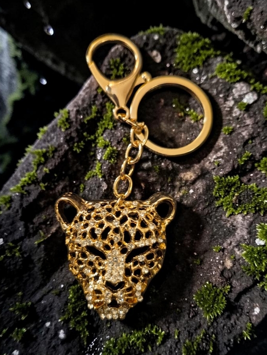 Handbags - Leopard Bag Charm Keychain